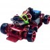 Ruhazn 530 1/28 4WD Metal Rear Drift Repellent Remote Control Car Transmitter Electric DRZ XRX Mini Z Racing Car Remote Control Model RTR