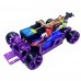 Ruhazn 530 1/28 4WD Metal Rear Drift Repellent Remote Control Car Transmitter Electric DRZ XRX Mini Z Racing Car Remote Control Model RTR