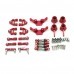 Upgraded Metal Full Metal Parts Set for Wltoys 284131 K969 K989 K979 1/28 Remote Control Car Vehicles Model Spare Parts