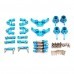Upgraded Metal Full Metal Parts Set for Wltoys 284131 K969 K989 K979 1/28 Remote Control Car Vehicles Model Spare Parts