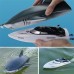 RC Speed Boat Electric Toys Kids Boys 2 In 1 Remote Control Racing Small Ship Shark Summer Children Swimming Pool