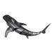 RC Boat 2.4G 4CH Remote Control Electronic Shark LED Light Simulation Animal Fish Baby Kids Water Model Toys